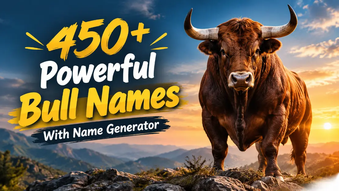 Bull Names with Name generator