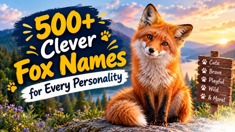 Clever Fox Names for Every Personality
