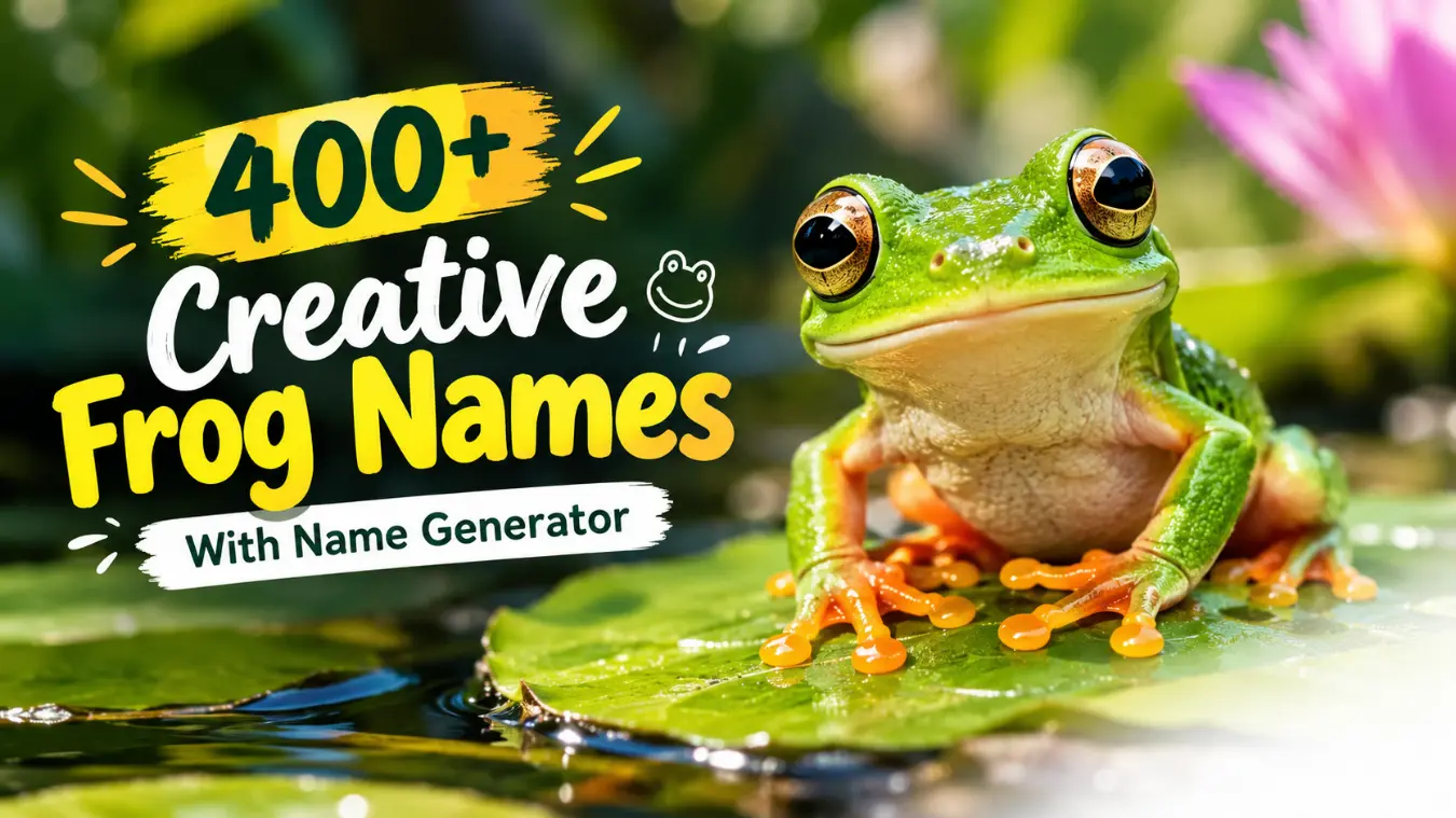 Frog Names with Name Generator