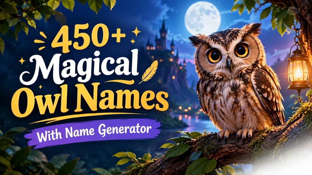 Owl names with name generator