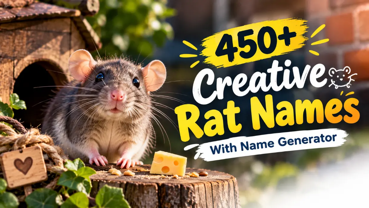 Rat Names with Name Generator