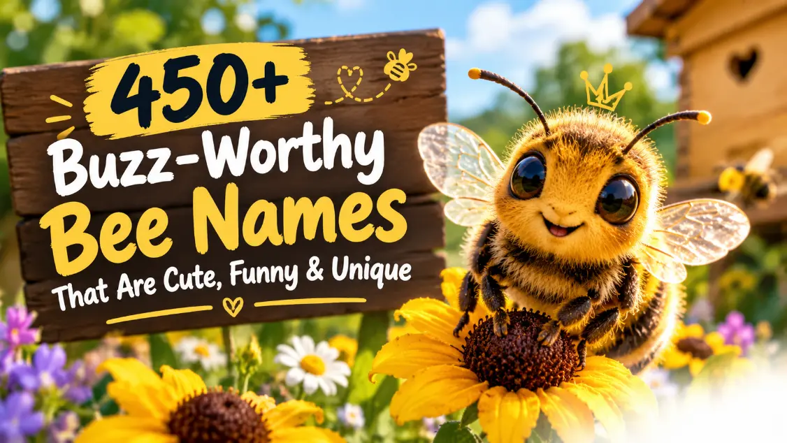 Buzz Worthy Bee Names with Name Generator