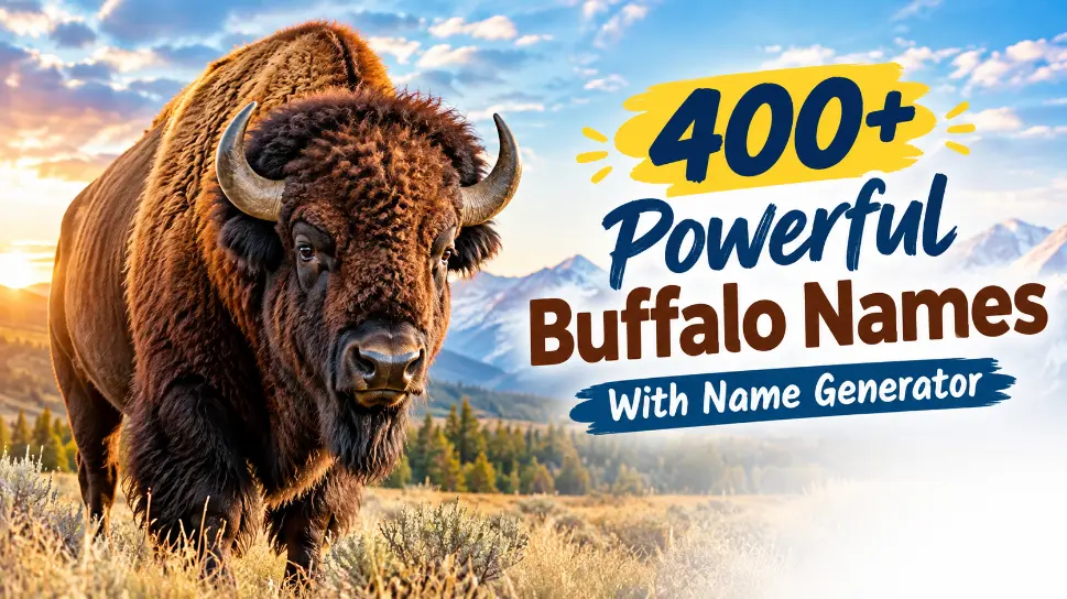 Buffalo Names With Name Generator