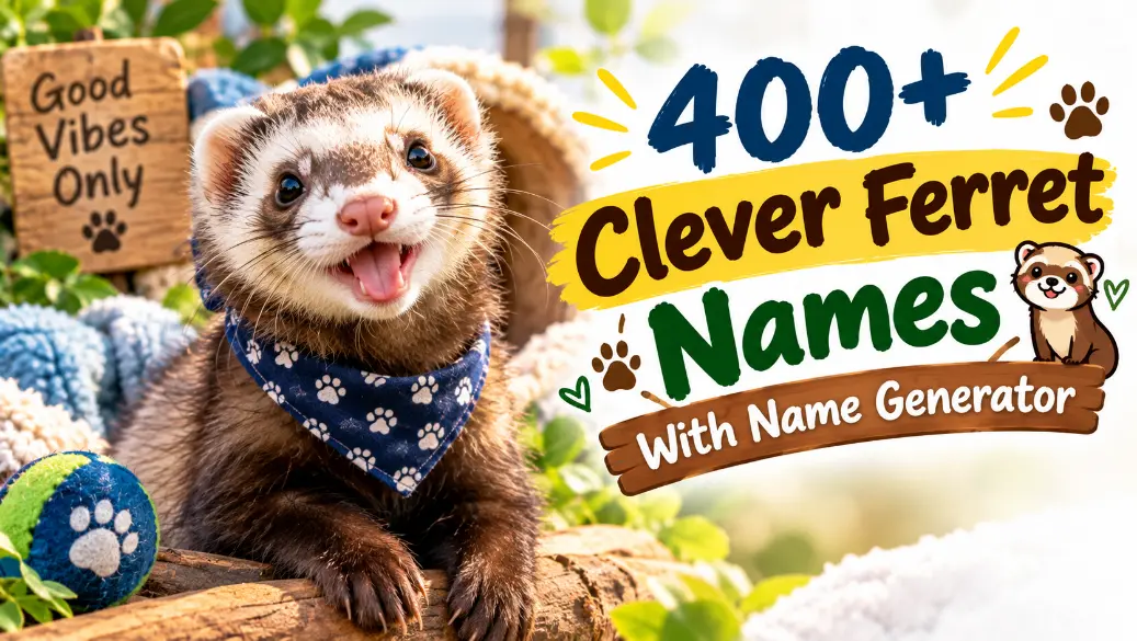 Ferret Names With Name Generator