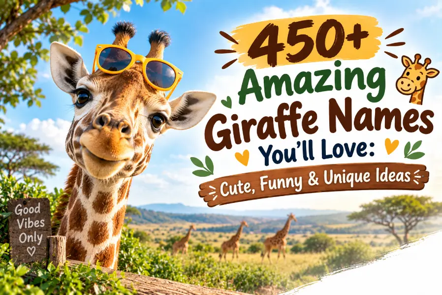 Giraffe names and name generator