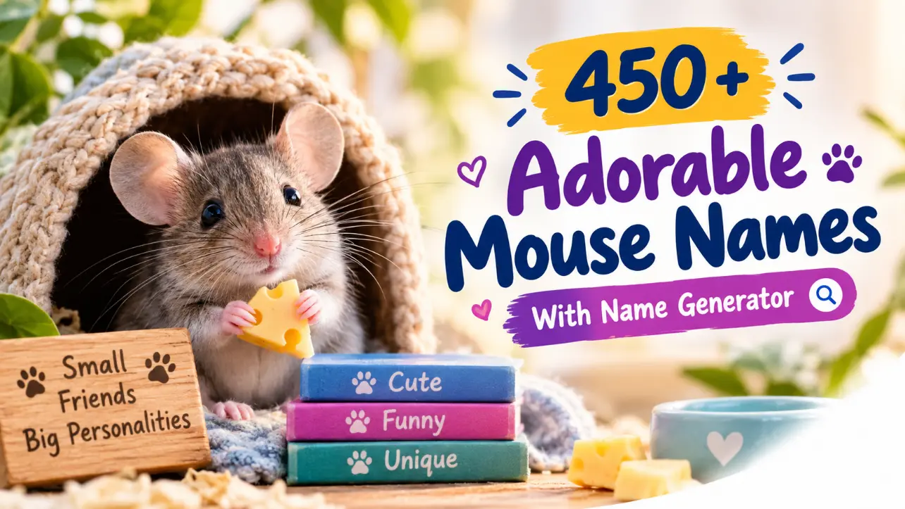 Mouse Names With Name Generator