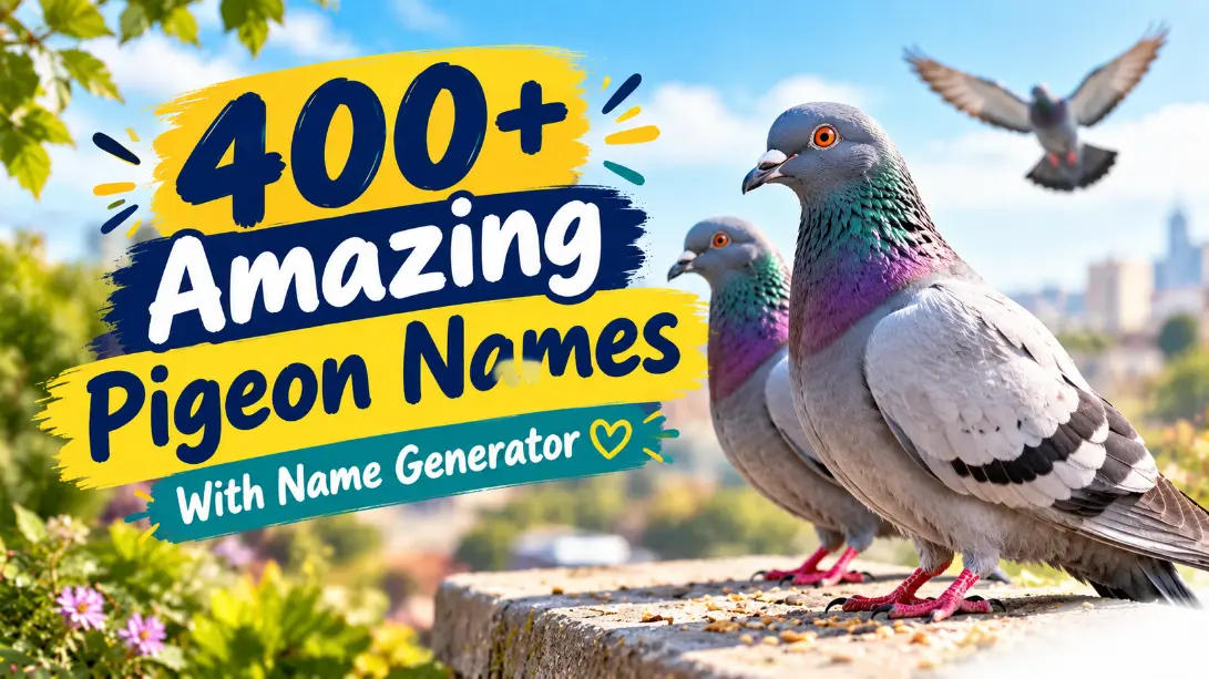 Pigeon Names With Name Generator